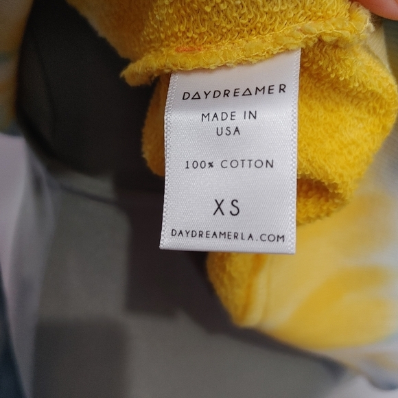 DAYDREAMER Double Trouble Tie Dye Hoodie XS - Picture 7 of 11